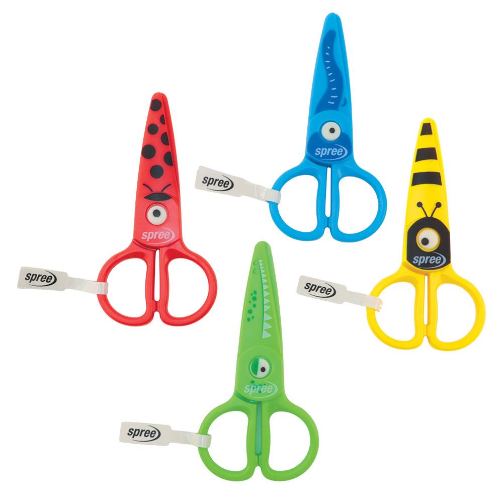 Dsp. kinderschaar met plastic messen, 12