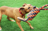 Happy pet nuts for knots extreme spoel 8 vorm tugger grijs oranje - afbeelding 2