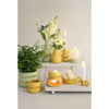 Ideas 4 seasons chubby geurbrander geel ø10xh9cm