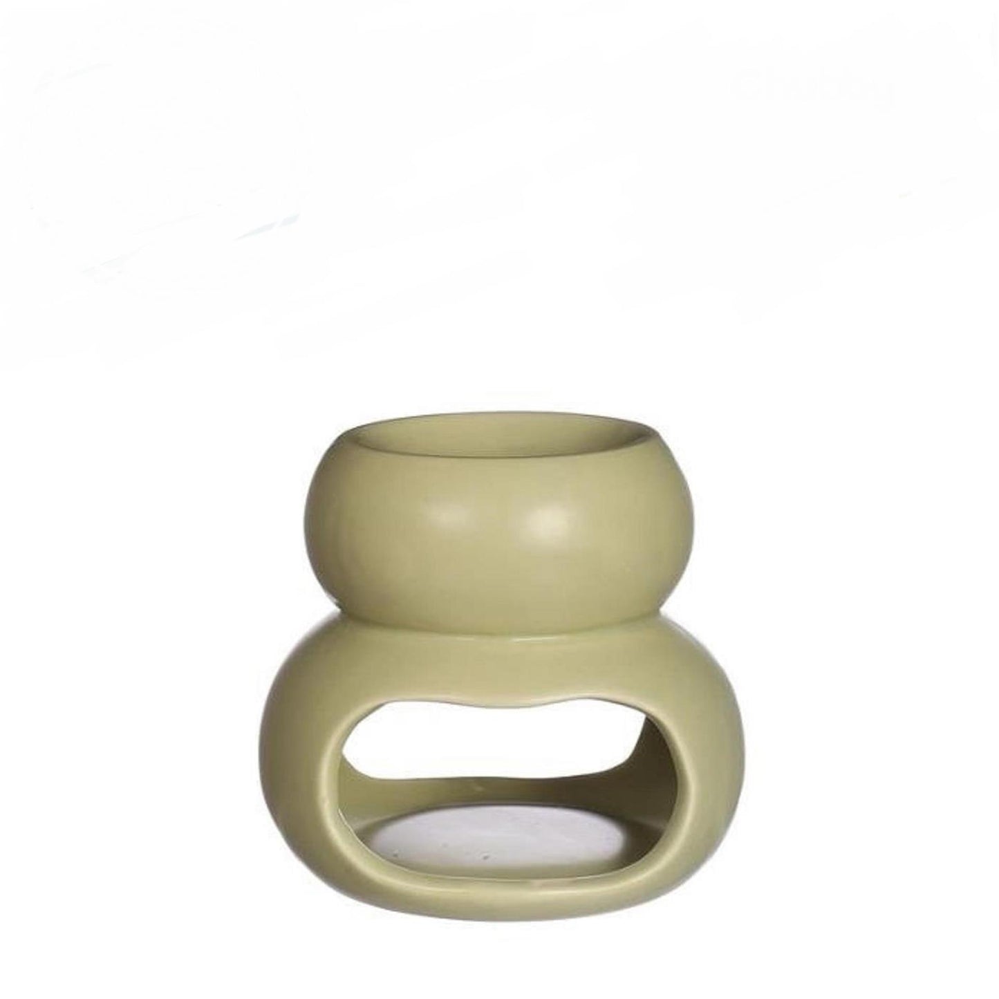 Ideas 4 seasons chubby brander jade groen ø10xh9cm