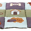 Trixie hondenkussen patchwork blauw groen