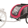 Trixie Hondenfietskar zwart rood