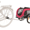 Trixie Hondenfietskar zwart rood