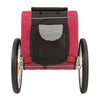 Trixie Hondenfietskar zwart rood