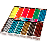 Https: www.cchobby.nl kleurpotloden-l-17-45-cm-vulling-4-mm-metallic-kleuren-neon-kleuren-144-stuk-1-doos - afbeelding 1