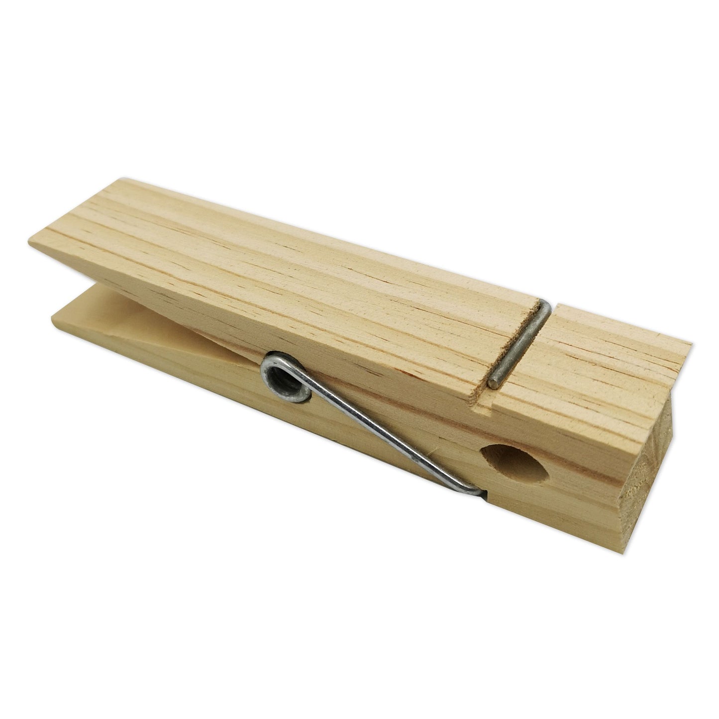 Vaessen creative • wasknijpers hout 15cm 1pcs naturel