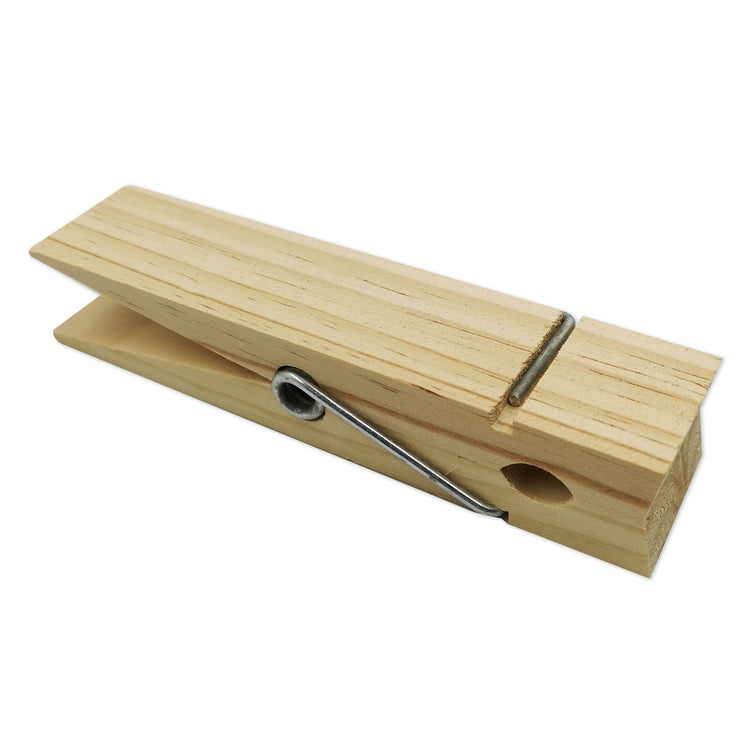 Vaessen creative • wasknijpers hout 15cm 1pcs naturel