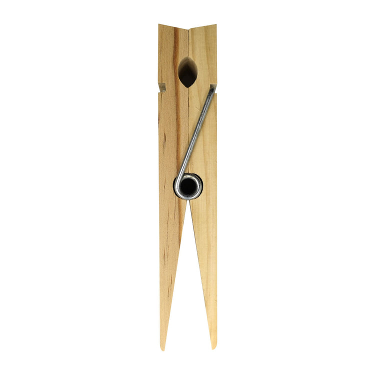 Vaessen creative • wasknijpers hout 15cm 1pcs naturel
