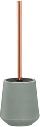 Sealskin conical - wc borstel met houder vrijstaand - groen brons
