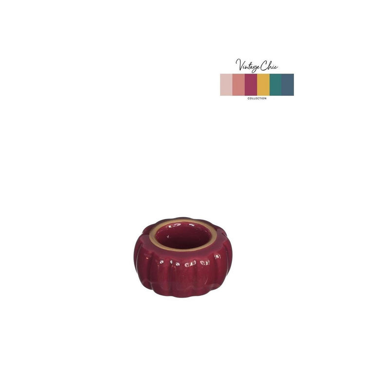 Ideas 4 seasons kaarshouder pouff kers ø4,8xh2,6cm