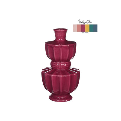 Ideas 4 seasons vaas bellagio kers ø11xh20cm