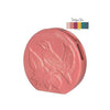 Ideas 4 seasons vaas bird terra roze ø6x20x20cm