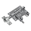 Mack 1069129 - hangslotgrendel blauw verzinkt100 mm | 5 stuks