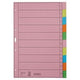 Blanco tabbladen leitz 4340 kleurenassortiment karton