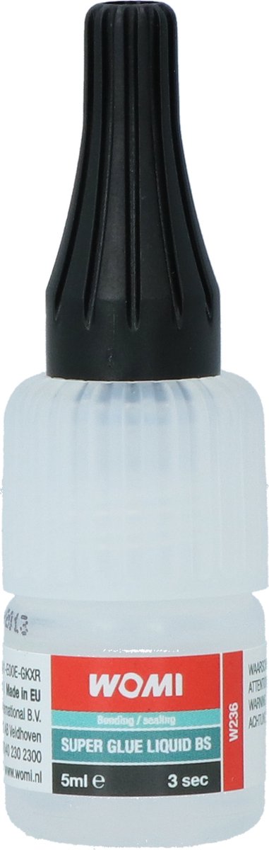 Womi w236 secondenlijm ultra snel 5ml