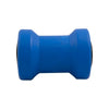 Boot-kielrol blauw 132x70, as 20 mm.