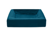 Bia bed Royal fluweel hoes voor hondenmand petrol - afbeelding 1