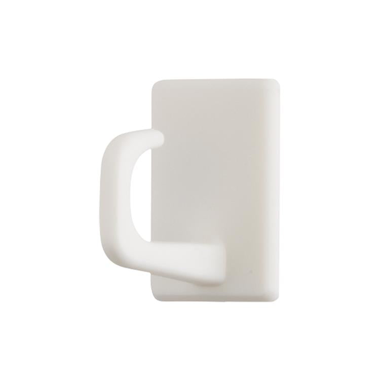 3m 1062868 - zelfklevende kunstof rechthoek haak - wit (4 haken) | 10 stuks