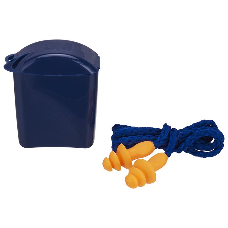 3m 1062058 - oordopjes met koord 1 pak (87-98 db) | 6 stuks