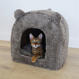 40 winks rosewood kattenmand iglo teddy bruin - afbeelding 2