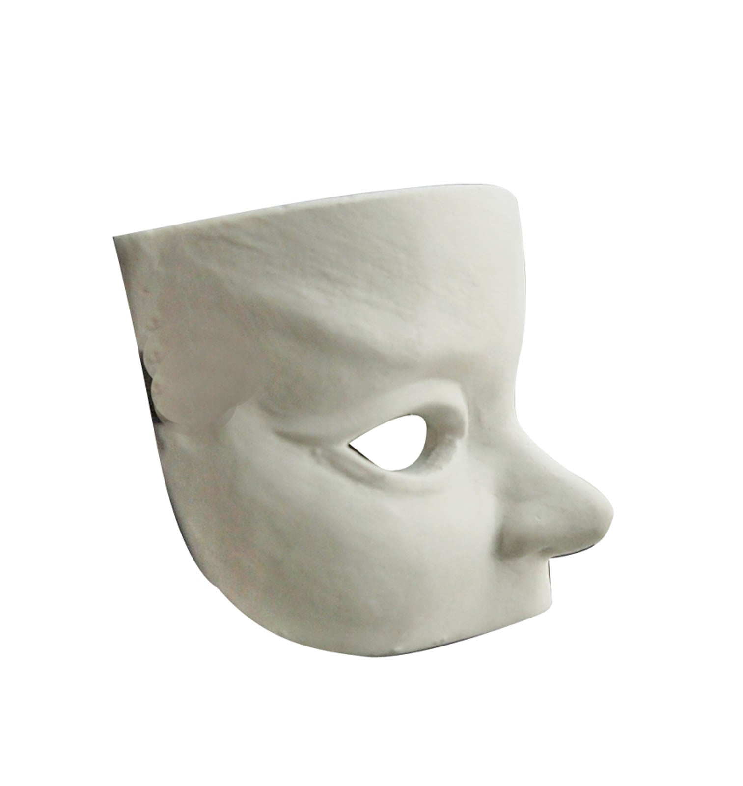 Powertex • venetiaans masker gips clair 7x4,5x3cm