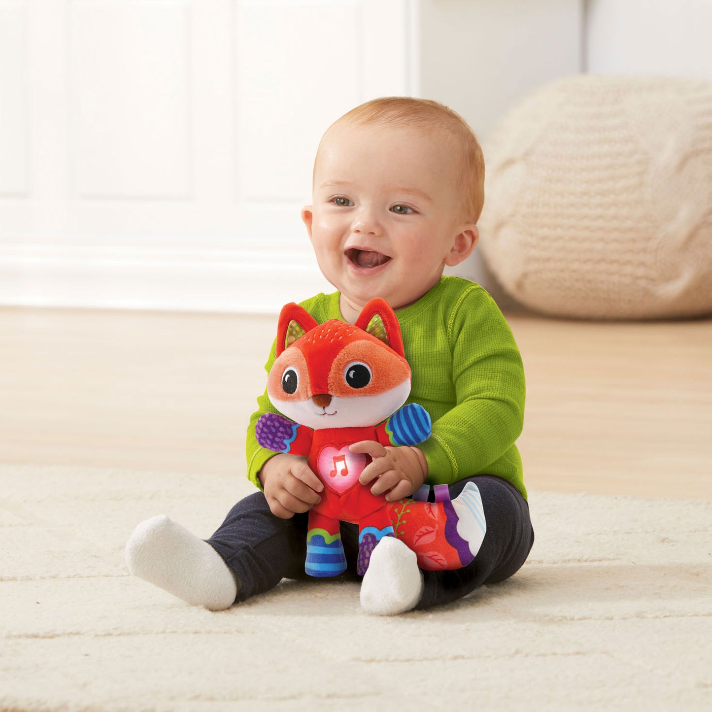 Vtech dierenvriendjes vosje knuffel - interactieve activity center - educatief baby speelgoed - cadeau - 0 jaar tot 3 jaar