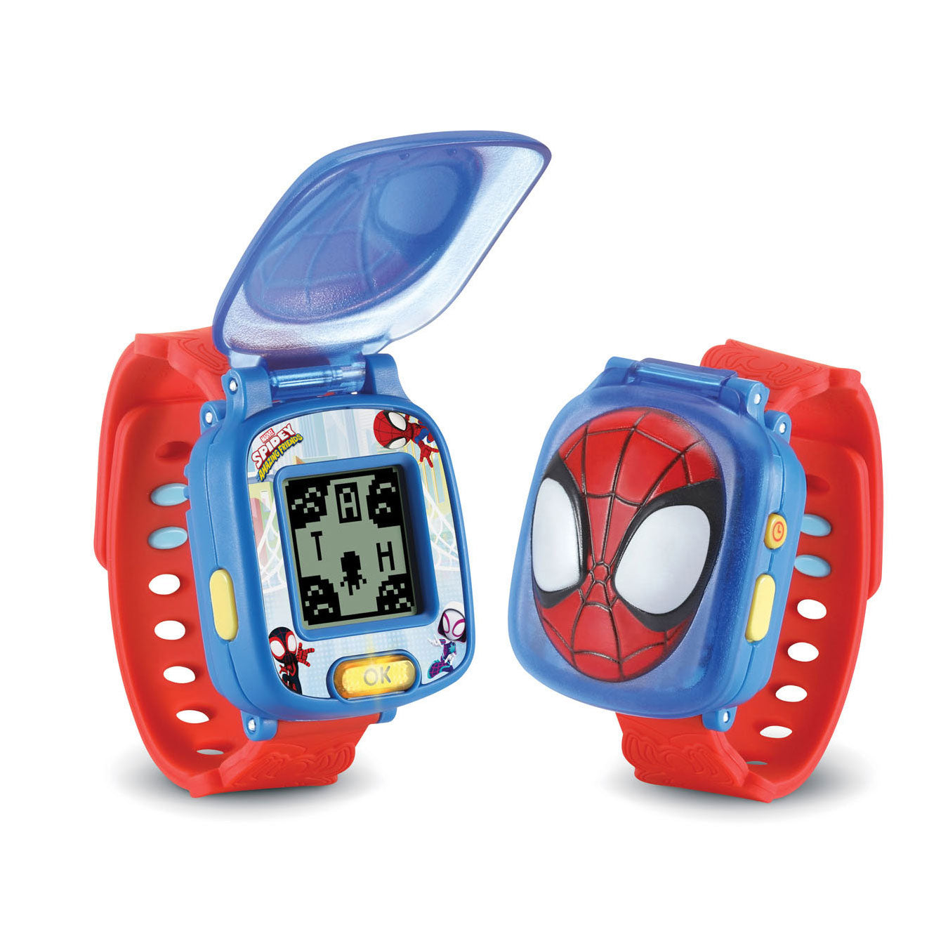 Vtech spidey learning watch - educatief speelgoed - maak kennis met cijfers, vormen en problemen oplossen - cadeau - 3 tot 7 jaar