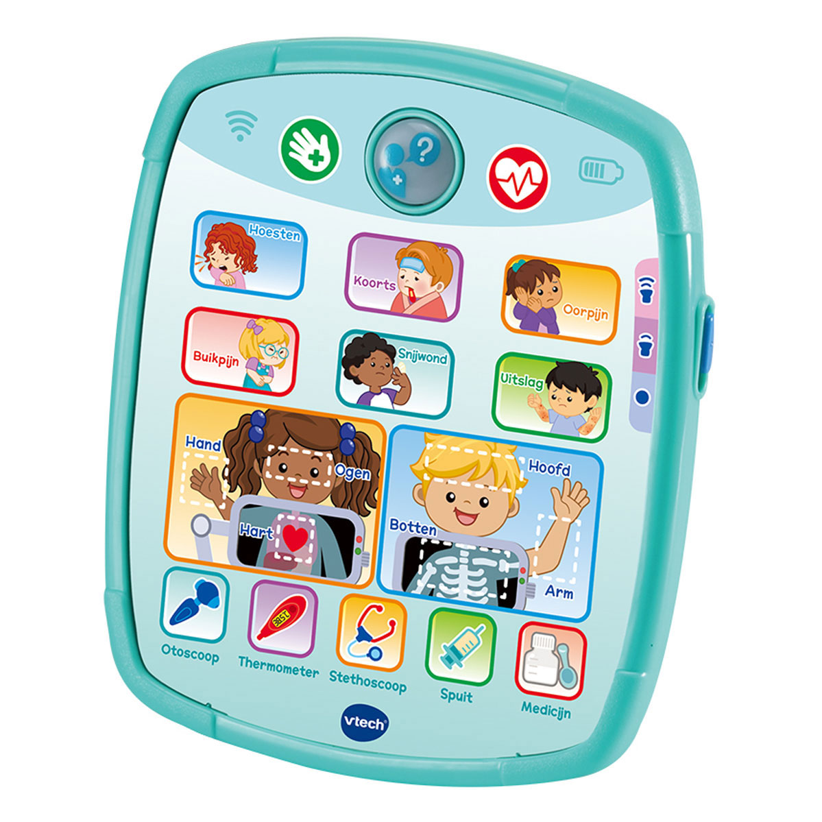 Vtech verzorg leer speelgoeddoktersset - educatief speelgoed - inclusief 15 accessoires - met gezongen liedjes