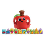Vtech baby vrolijke vormenappel - educatief speelgoed - fruit en vormen - cadeau - van 1 tot 3 jaar - afbeelding 3