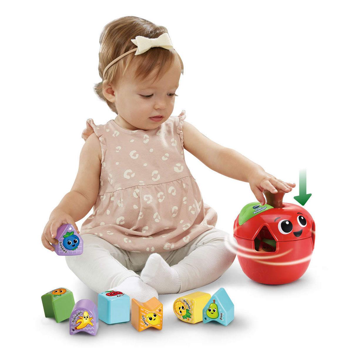 Vtech baby vrolijke vormen appel | 2 stuks