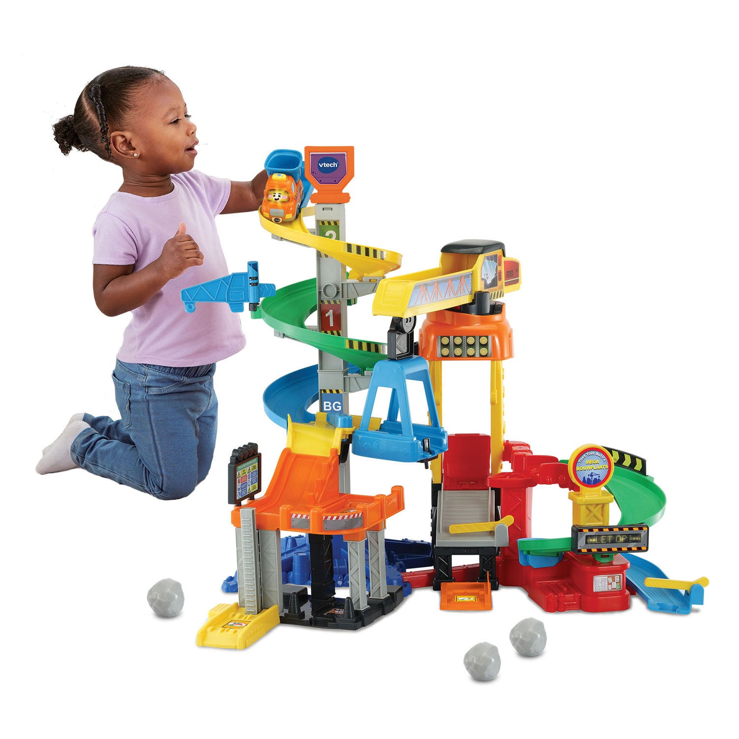 Vtech toet toet auto's mega bouwplaats