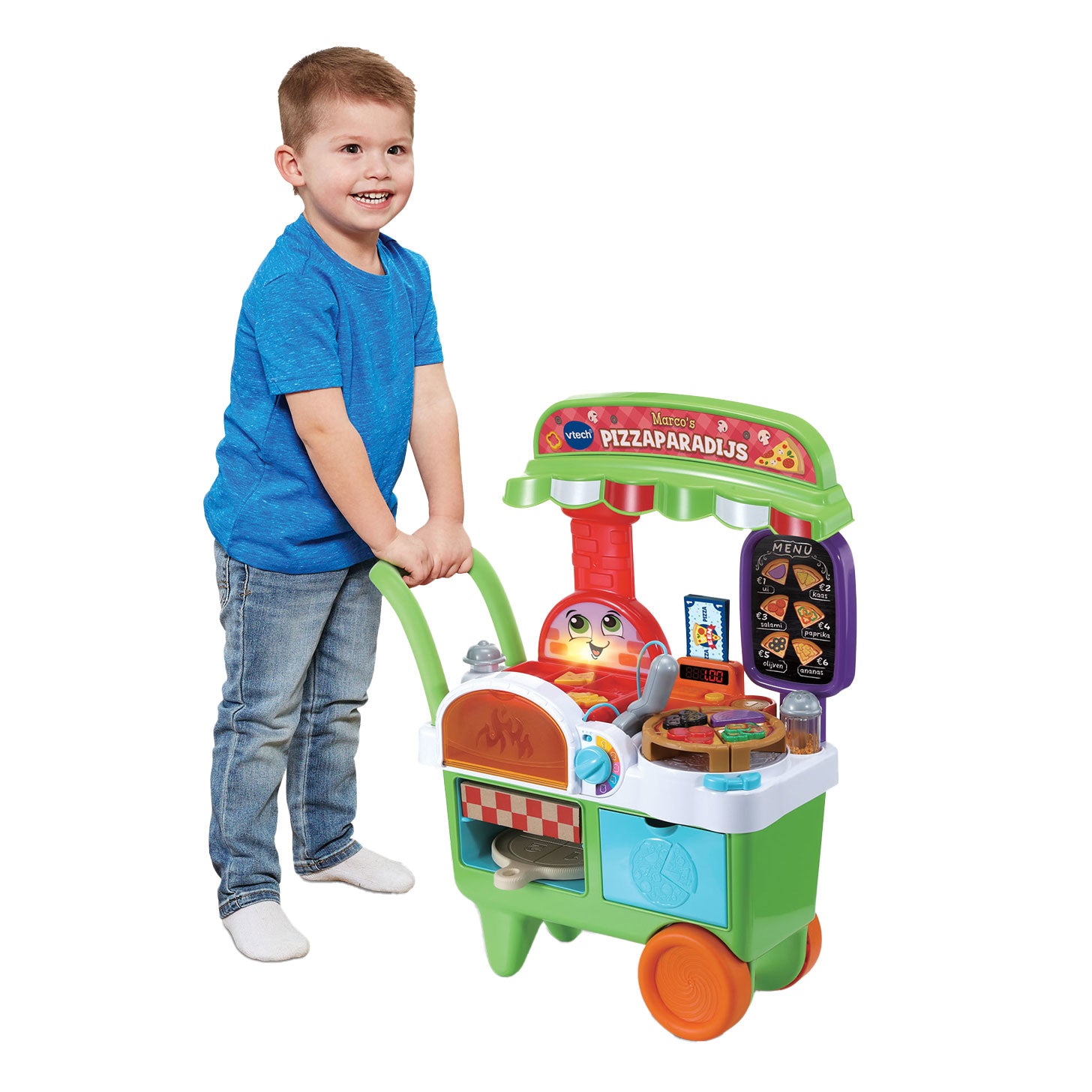 Vtech marco's pizzaparadijs activity-center - keuken speelgoed - interactief educatief speelgoed - cadeau - kinderspeelgoed 3 jaar
