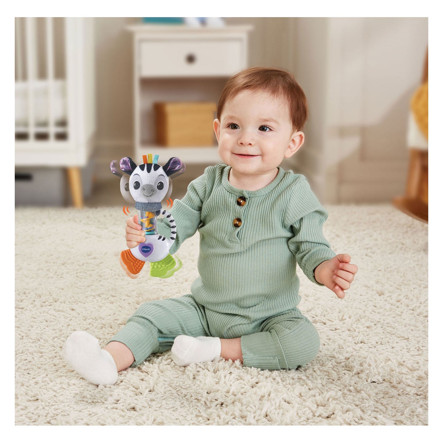 Vtech dierenvriendjes rammelaar - zebra