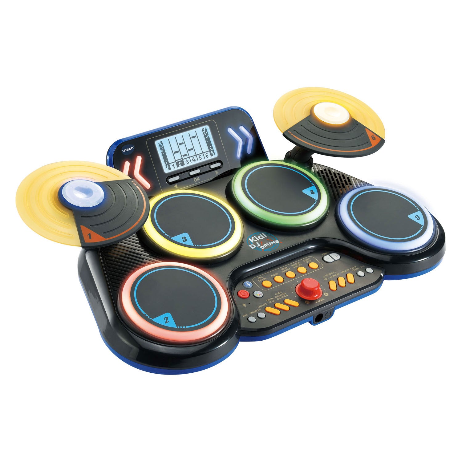 Vtech kidi dj drums - interactief speelgoed - stimuleert creativiteit - inclusief opname functie bluetooth - speelgoed vanaf 6 jaar