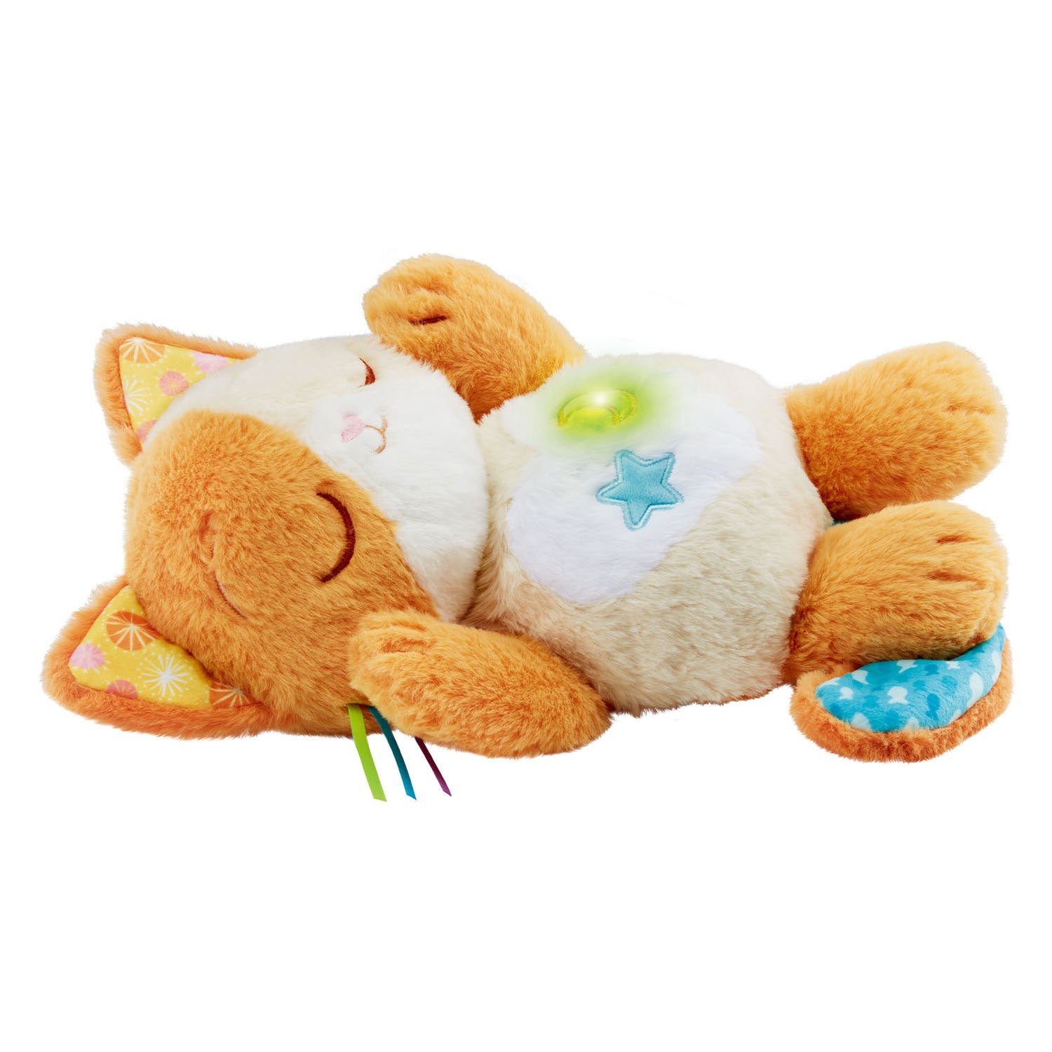 Vtech slaap zacht knuffelkat - knuffel - inclusief slaapgeluidjes, melodietjes ademhalingsbewegingen