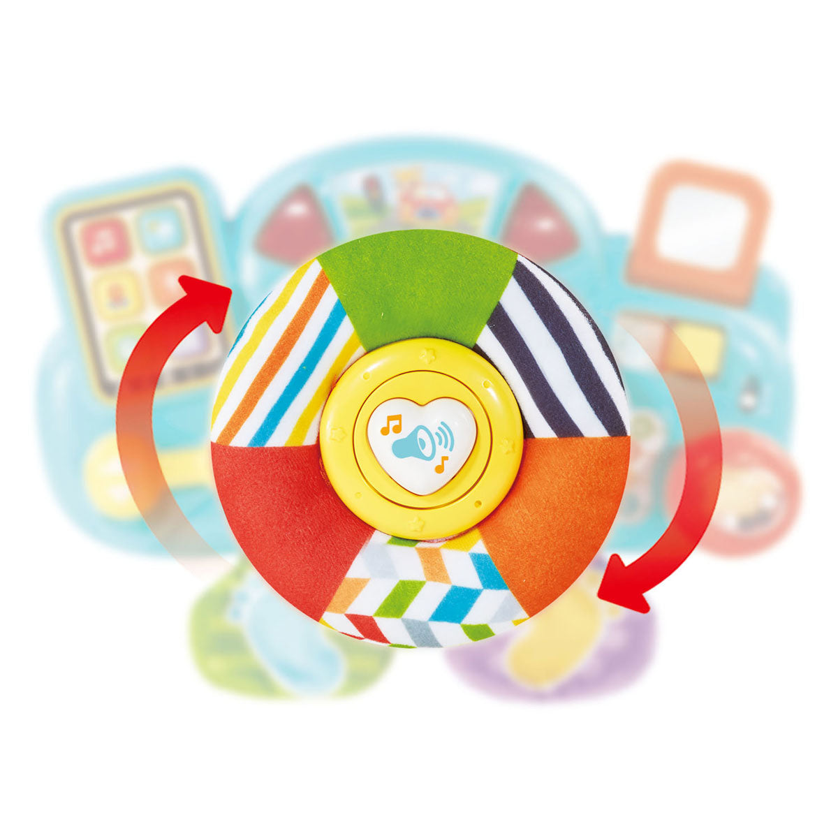 Vtech toeter en speel stuurtje
