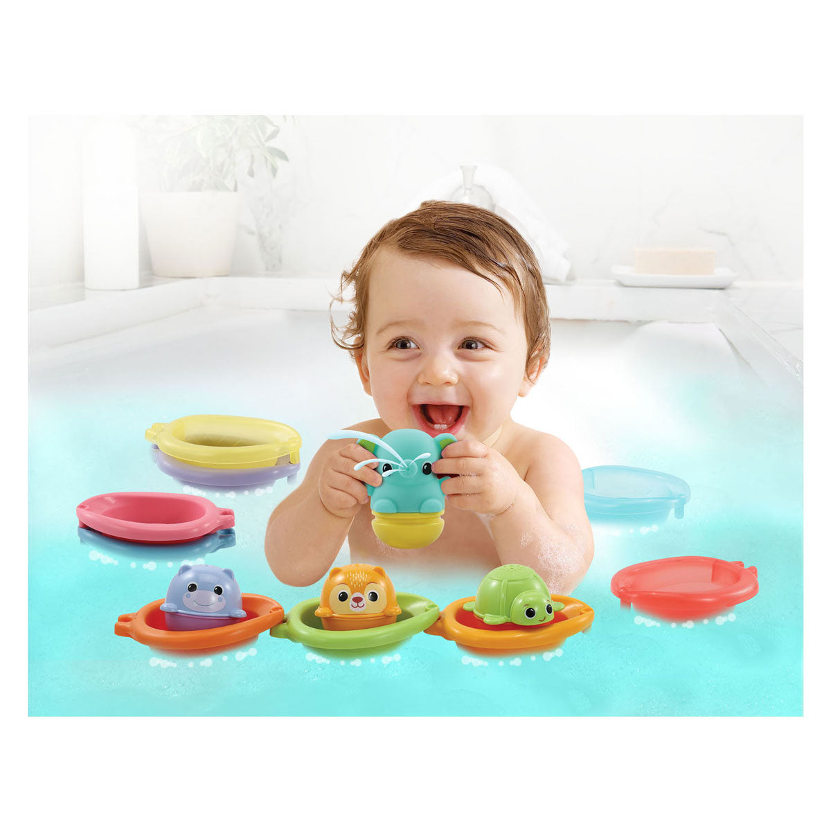 Vtech stapelpret badset
