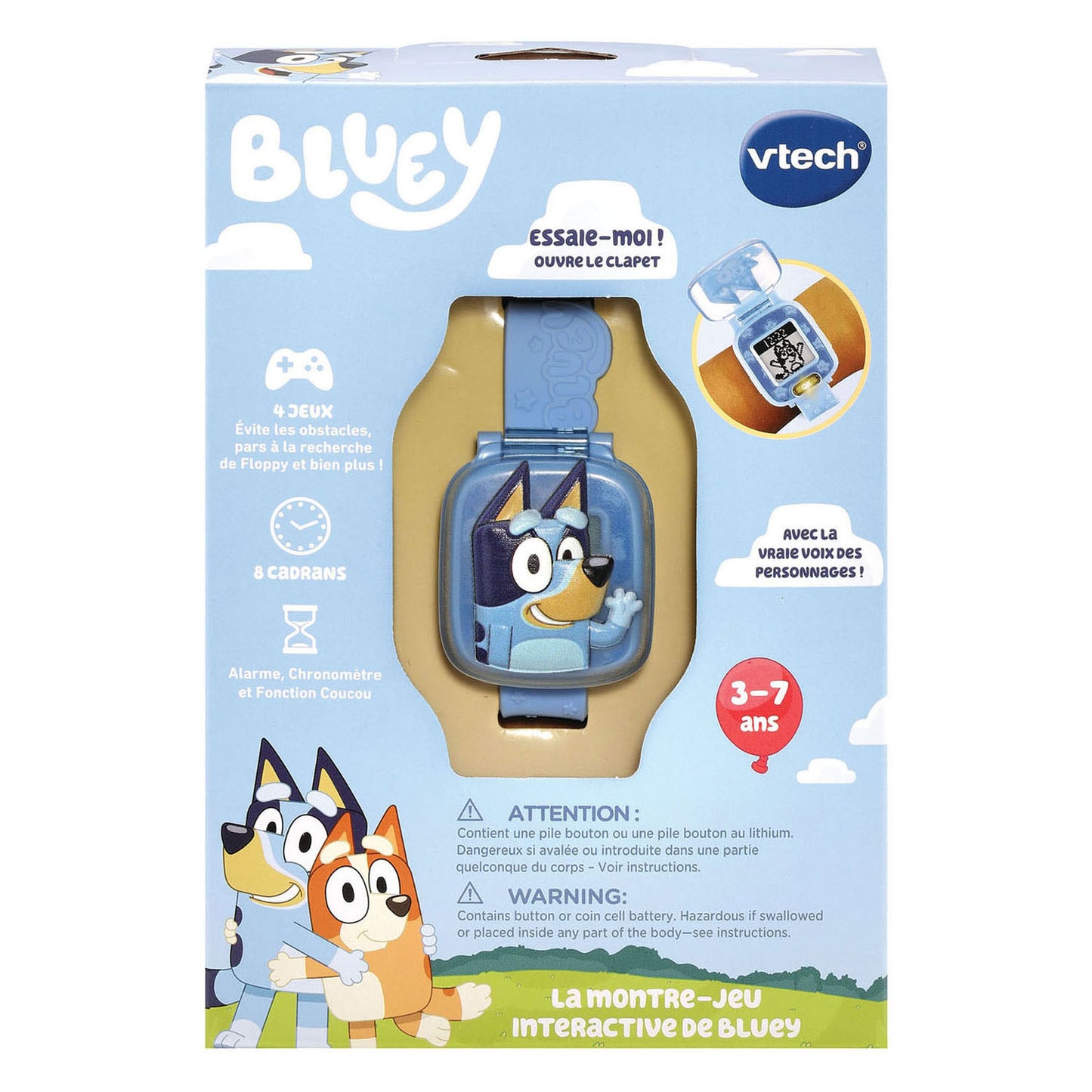 Vtech bluey game horloge