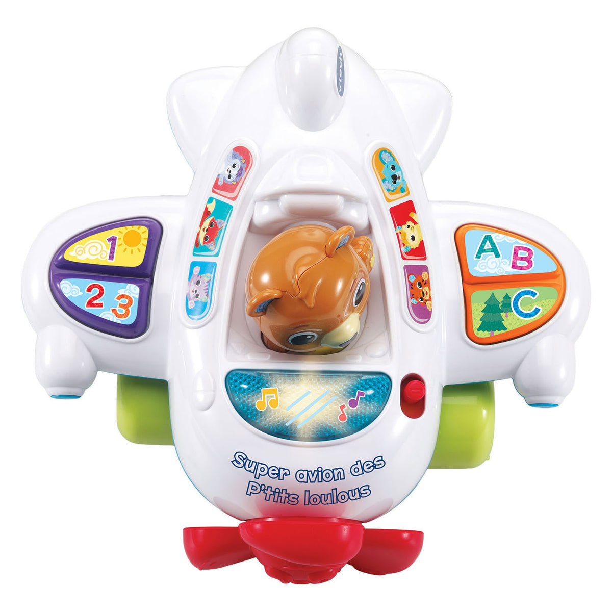 Vtech reis and leer vliegtuig
