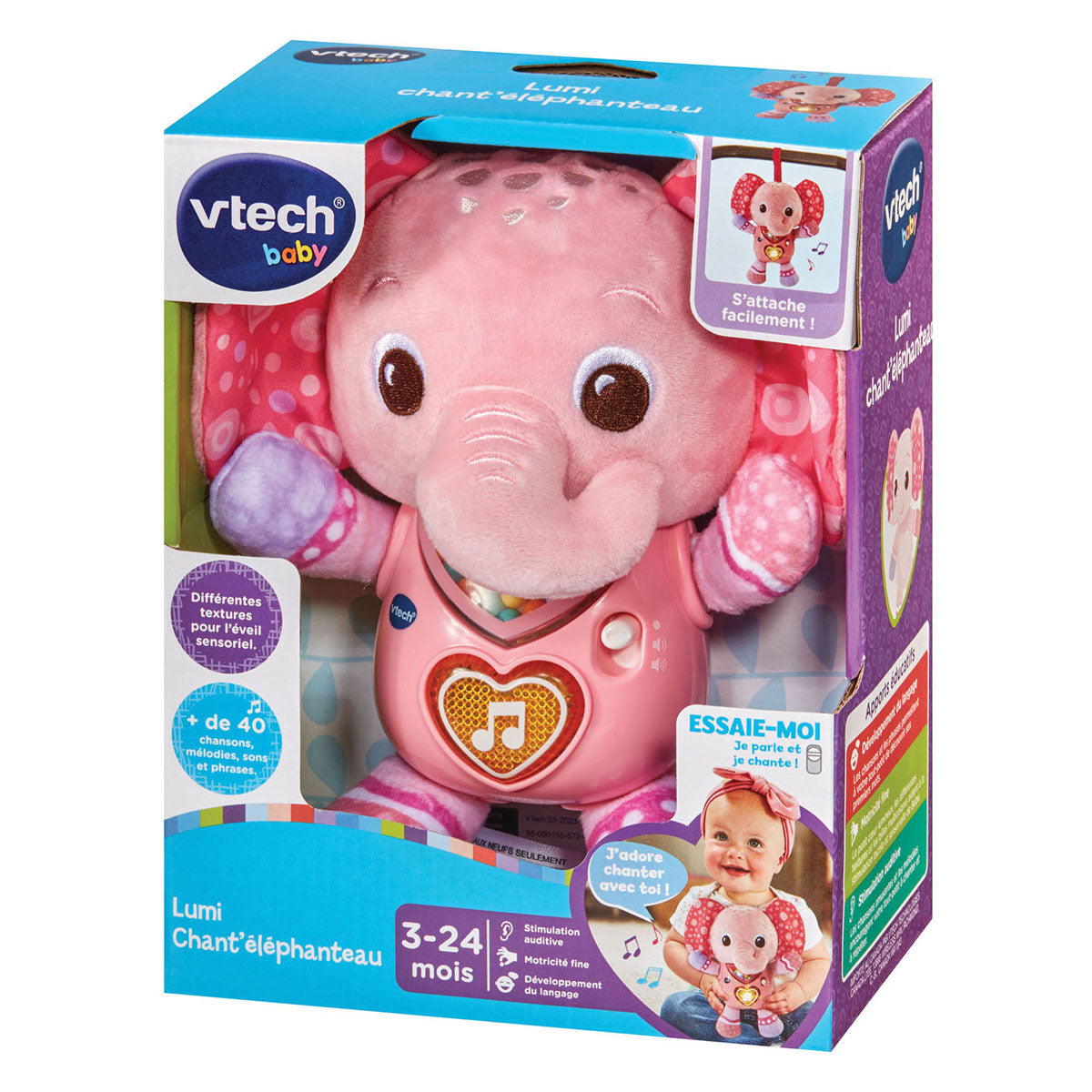 Vtech olifant met licht geluid