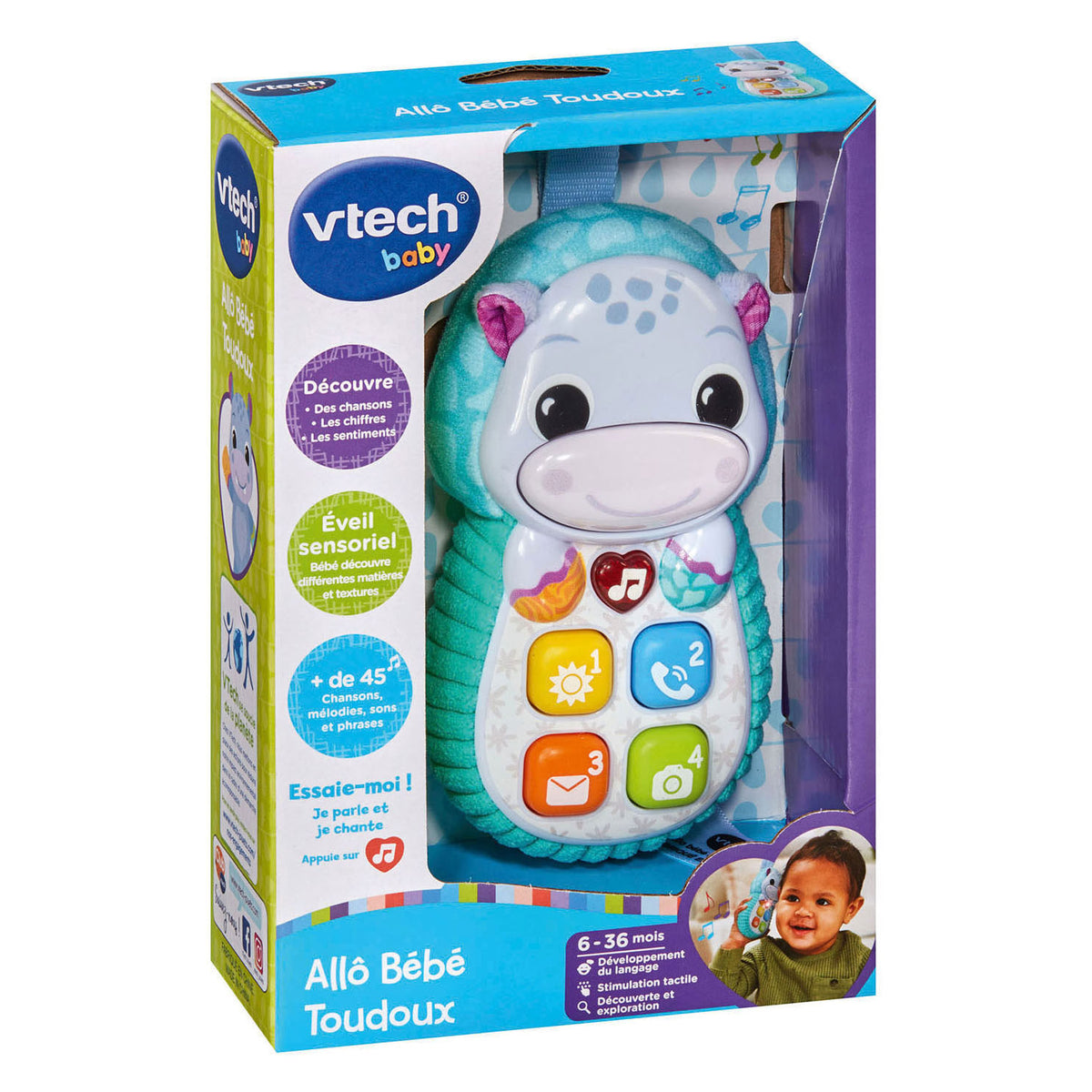 Vtech baby nijlpaard telefoon