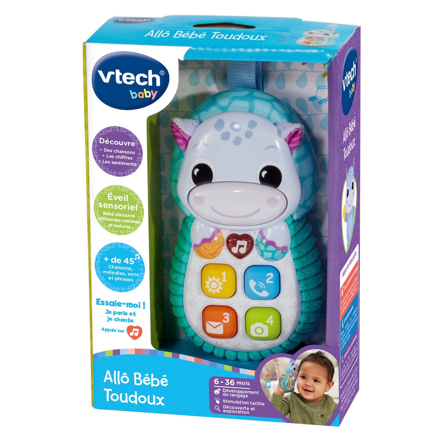 Vtech baby nijlpaard telefoon