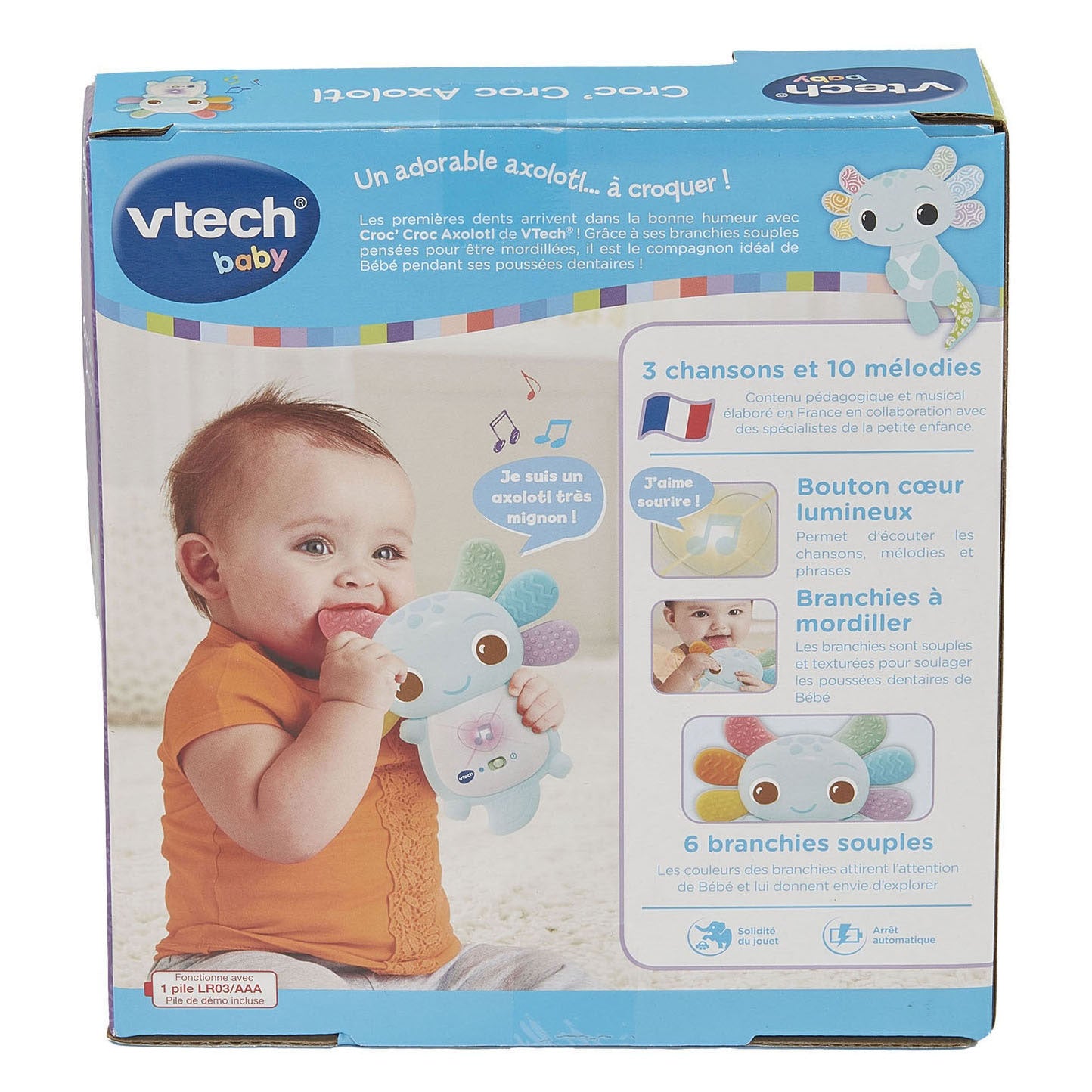 Vtech baby axolotl rammelaar