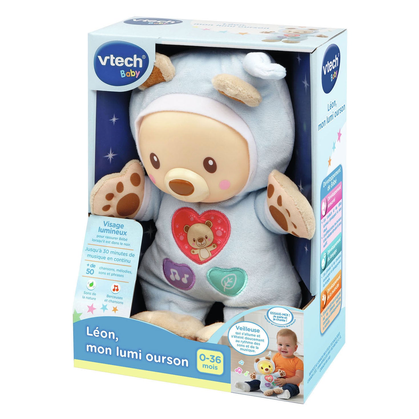 Vtech baby léon, mijn lichtgevende beer