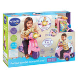 Vtech baby 2-in-1 loopfiets scooter - roze - afbeelding 4