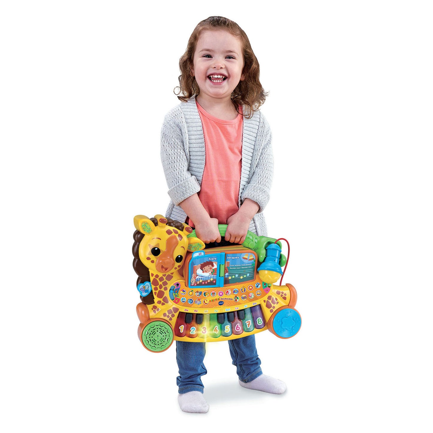 Vtech jungle rock - mijn piano giraf