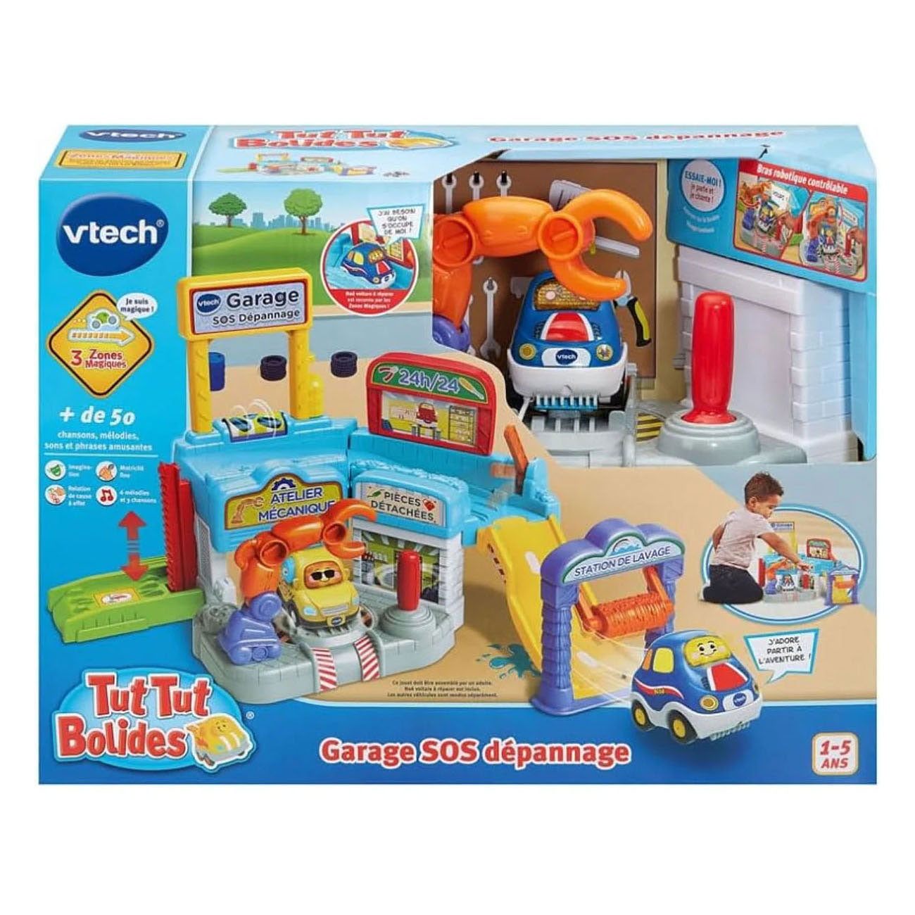 Vtech toet toet auto's interactieve werkplaats