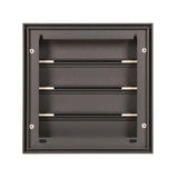 Renson 1062415 - skin opbouw dampkaprooster alu433 (173x173) structuur 7016 | 2 stuks - afbeelding 3
