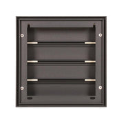 Renson 1062415 - skin opbouw dampkaprooster alu433 (173x173) structuur 7016 | 2 stuks - afbeelding 3