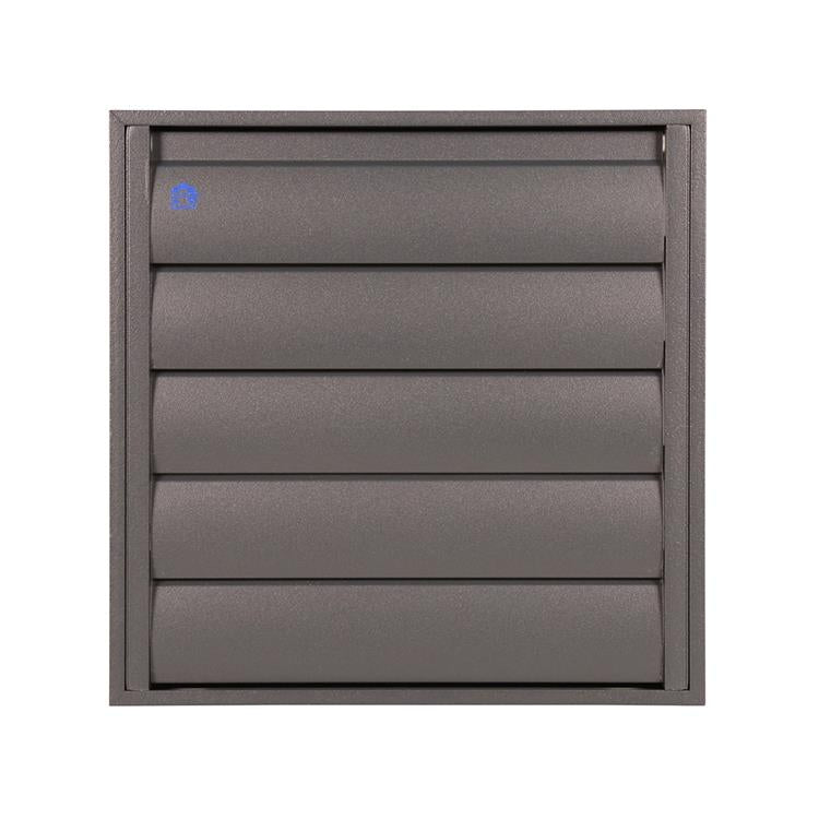 Renson 1062416 - skin opbouw dampkaprooster alu433 (210x210) structuur 7016 | 2 stuks